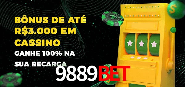 9889Bet melhor bônus de depósito
