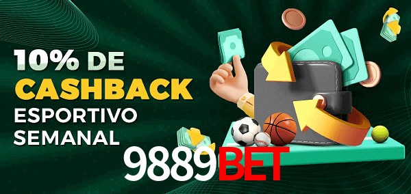 10% de bônus de cashback na 9889Bet